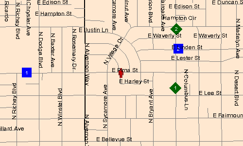 Sex Offender's Neighborhood Map