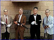 The ARA taunted the establishment by robbing banks in ex-president masks.