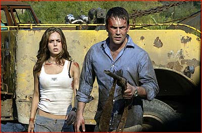 Wrong Turn's Kick-ass Aryans - Desmond Harrington and Eliza Dushku