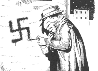 Jews are liars/con men who fake “antisemitic hate crimes”