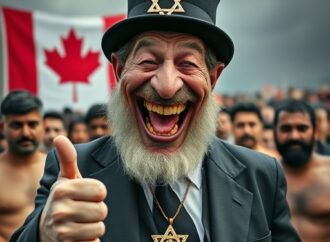 A reminder that jews are responsible for the dystopian nightmare that is modern-day Canada