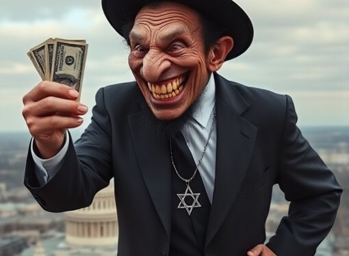 A pro-LGBT propagandist, an alleged Epstein client and a bloodthirsty, warmongering bitch from Tel Aviv: these are (some of) the “conservative” jew billionaires trying to oust Thomas Massie